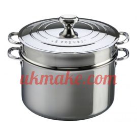 Le Creuset STOCKPOT WITH LID AND PASTA INSERT 8.3 L