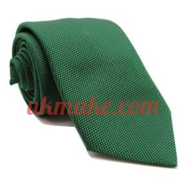 Andrew's Milano Dark Green Textured Silk Tie
