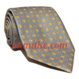 Andrew's Milano Blue and Yellow Floral Tie