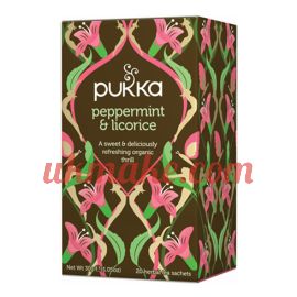 Pukka Teas Peppermint & Licorice 4x20 sac