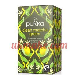 Pukka Teas Clean Matcha Green 4x20 sac