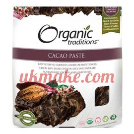  Organic Traditions Cacao Paste 454 g