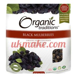 Organic Traditions Black Mulberries 100 g