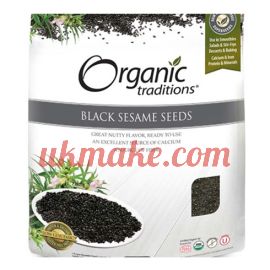 Organic Traditions Black Sesame Seeds 227g