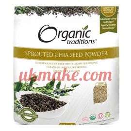 Organic Traditions Sprouted Chia Seed Powder 227 g