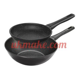 ZWILLING Marquina Aluminum Non – Stick 2pc Set: 11″ Wok and 9.5″ Fry Pan 66309-004